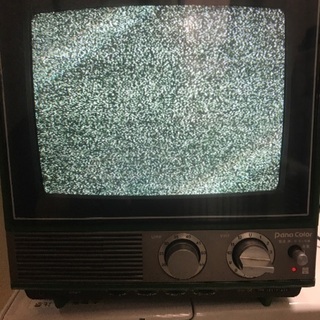 [せ-004]ナショナルカラーテレビ　TH11-S6 レトロ