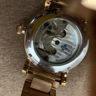 腕時計　スケルトン