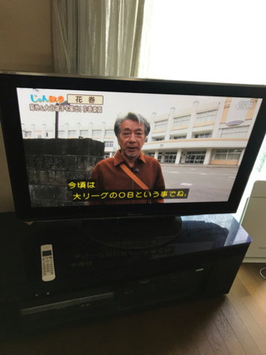 ★値引き★パナソニック 42V テレビ TH-P42V11 ★値引き★スピーカー内蔵 テレビ台セット 動作確認済み