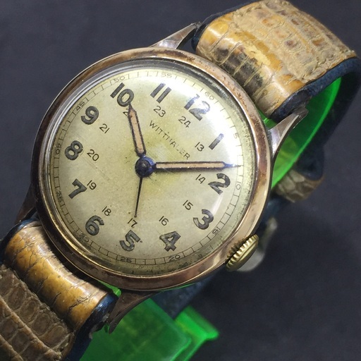 スイス製 手巻き アンティーク 時計   腕時計アナログ