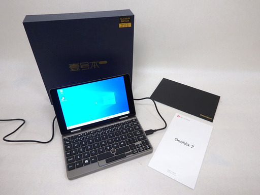 極美品/壹号本 One-Netbook OneMix 2S Platinum Edition★Win10Home/Core i7-8500Y/メモリ 8GB/SSD 512GB