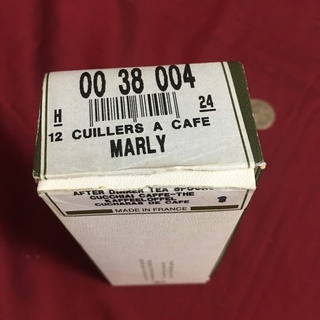 ⑲【クリストフル シルバーコーヒースプーンセット】マーレ 新品未使用