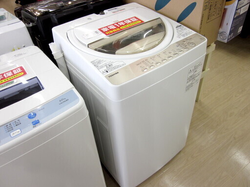 安心の1年保証付！2016年製 6.0kg TOSHIBA(東芝)「AW-6G3」全自動洗濯機です！