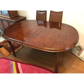 A87898 マルニ エクステンションダイニングテーブル W156-206cm