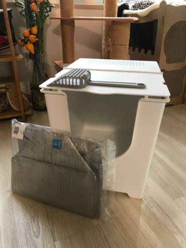 猫トイレ  モデキャット  美品  ライナー未使用付き