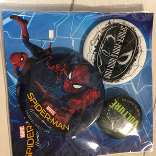 【新品・未使用】MARVEL スパイダーマン　缶バッジ