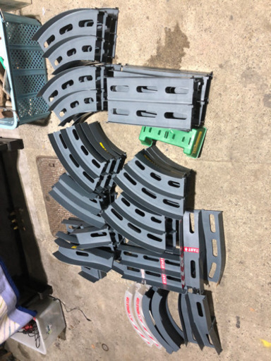 151 ミニ四駆 オーバルホームサーキット 立体 シングルループ 三種