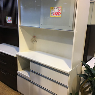 美品 松田家具 2面レンジボード アーバンstyle 日本製