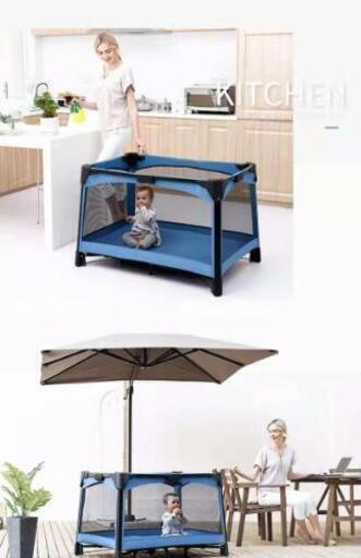 購入時4万の折畳ベビーベッドを8000円ですお譲りします。