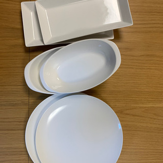 白い食器ニトリフランフラン Rala 大森の食器の中古あげます 譲ります ジモティーで不用品の処分