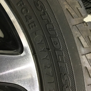 日産 ルークス ハイウェイスター スタッドレスタイヤ付き ホイール4本 