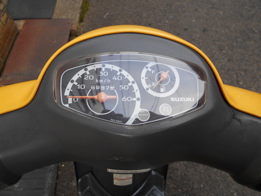 レッツ4 4スト 後タイヤバリ山 取扱説明書付 Eオイル交換済 ガソリン満