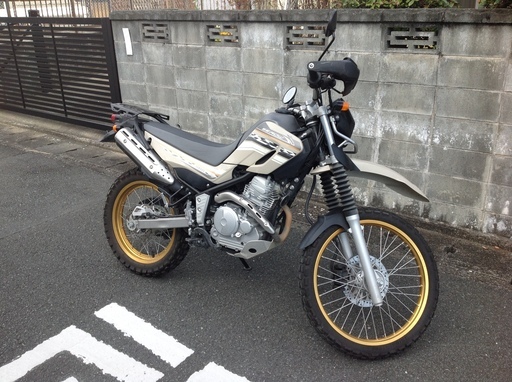 YAMAHA セロー 2014年式 ワンオーナー 2110km オプション付 FOX