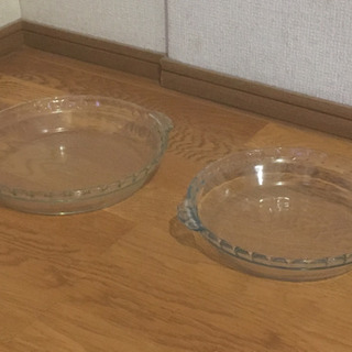 ガラス製耐熱タルト皿