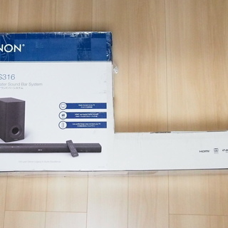 【未使用】DENON デノン DHT-S316 サウンドバー オーディオ