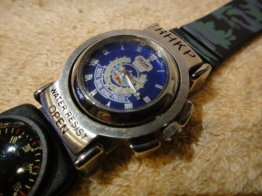 メンズ腕時計・香港警察正規品・新品未使用・デッドストック品・入手困難