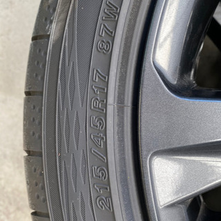 カローラツーリングHYBRID W×B新車外しタイヤホイールセット