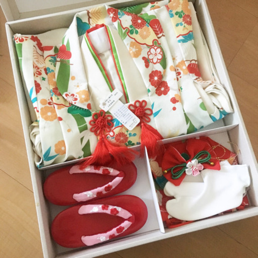 七五三 被布着物祝着フルセット 3歳 3才 三歳 三才 女の子 道行コート ジェラトーニ 梅ケ沢のキッズ用品の中古あげます 譲ります ジモティーで不用品の処分