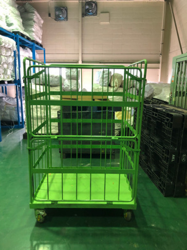 台車カゴ　特注、頑丈です