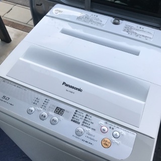 取引中高年式2016年製パナソニック全自動洗濯機容量5キロ。千葉県内