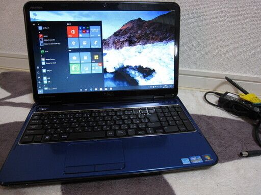 ※新品バッテリー・仙台市内無料配送※【15インチ ワイド光沢液晶・お洒落んなブルー】Intel Core i 5 2410M 2.3G