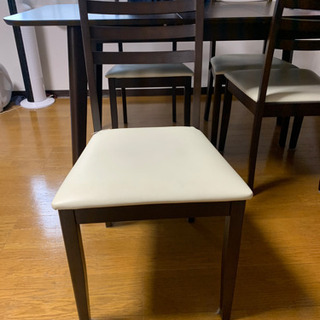 シギヤマ家具 伸長ダイニング5点セット