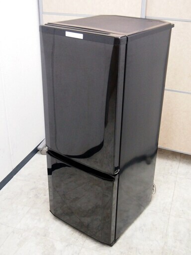 三菱電機 MITSUBISHI 冷凍冷蔵庫 MR-P15Z-B1 2ドア 146リットル ブラック