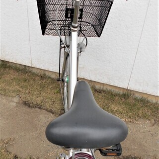 chacle 自転車 ノーパンクタイヤ 27インチ LEDオートライト 6段変速