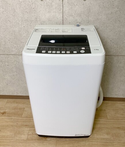 11*127 ハイセンス Hisense 洗濯機 HW-T55C 5.5kg 2018年製
