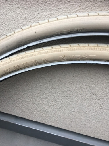 自転車 白 汚れ
