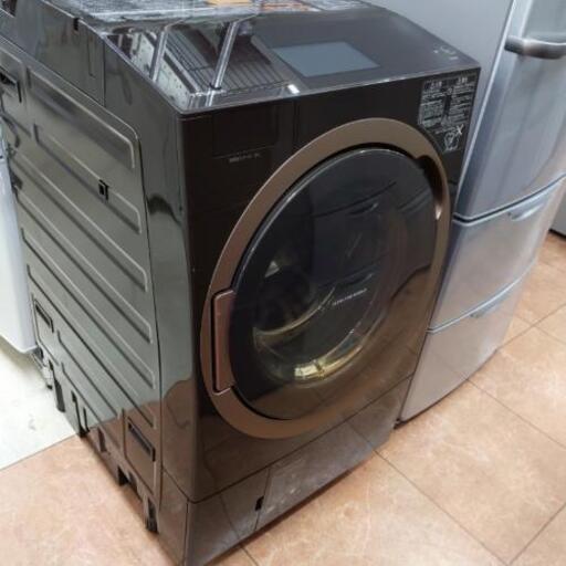 【6ヵ月保証】参考定価￥354,444 2019年 TOSHIBA 東芝 洗濯12kg 乾燥7.0kg ドラム式 洗濯機 TW-127X7L 大型カラーパネル 最新モデル♬
