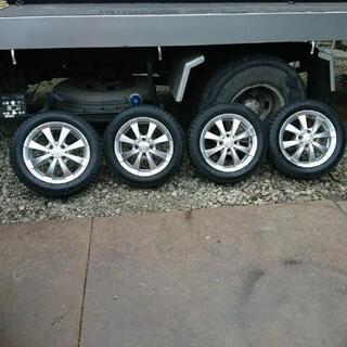 155/65R14 4本 スタッドレスタイヤ、アルミホイール セット
