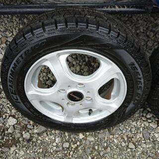 155/65R13 スタッドレスタイヤ、アルミホイール4本セット