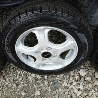 155/65R13 スタッドレスタイヤ、アルミホイール4本セット