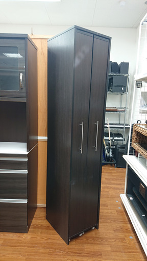 【トレファク府中店】ブラウン　2列スライドラック
