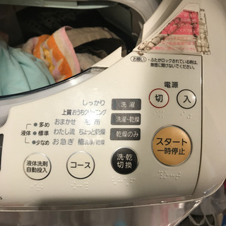 洗剤自動投入❗️パナソニック エコナビ　全自動洗濯機　8kg 訳...