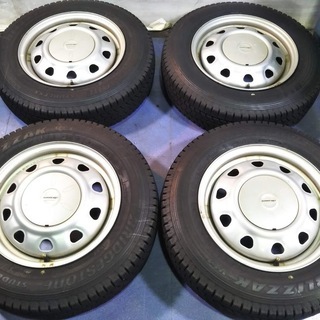 冬14インチ プロBOX バン サクシード VAN プロボックス 一番人気 ブリヂストン 155/80R14 LT 【富山市/手渡しもOK】100％車検対応 155R14