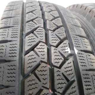 冬14インチ プロBOX バン サクシード VAN プロボックス 一番人気 ブリヂストン 155/80R14 LT 【富山市/手渡しもOK】100％車検対応 155R14