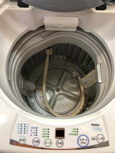 5キロ全自動洗濯機　ハイアール　2009年