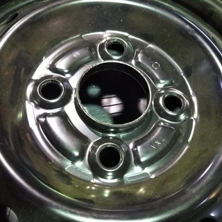 冬/新品【2019年】Nバン純正 N-VAN ホンダ純正 バモス ホビオ アクティー 日本製 145R12 LT(145/80R12 LT) 【富山】エヌバン 未走行タイヤ 4本