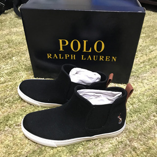 POLO ポロ　ハイカット　スリッポン