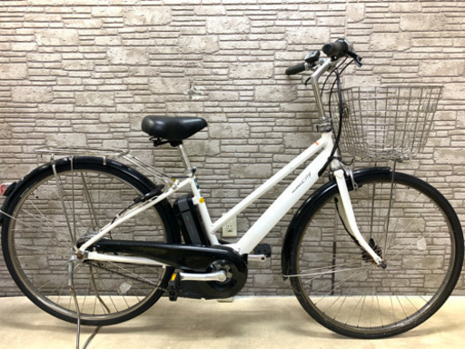 クリスマスSALE  東京23区配達無料  新基準 ヤマハ パスシティ  8.9Ah リチウム 電動自転車 中古 27インチ