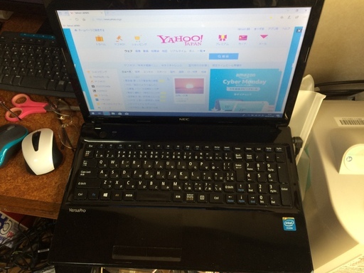 超美品です。直に使用出来ます。NEC VersaPro VK19EF-H Celeron 1005M 1.90GHz