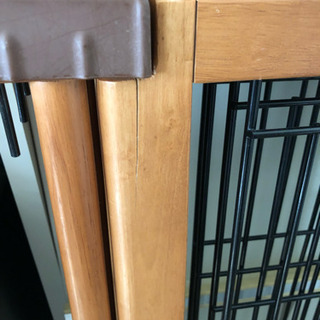 ペットサークル 木製3WAY  6面90H