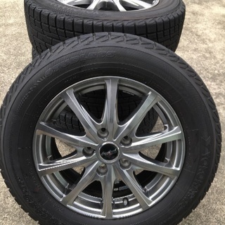 ＊お取引中＊美品‼︎スタッドレスタイヤアルミホイール付き4本セット iceＧUＡRD[YOKOHAMA]195/65R15ナット付き★