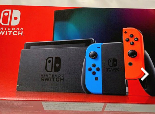 尼崎市または大阪駅まで来れる方‼️店舗印保証あり任天堂Switch ネオンカラー新品(NEWバージョン)