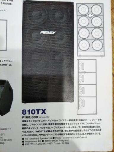 PEAVEY製ベースアンプ用キャビネット