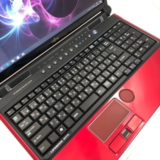 富士通 Blu-rayドライブ Corei7 メモリ4GB SSD128GB ノートパソコン
