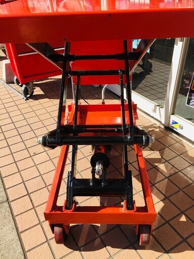 和コーポレーション KT-350HL 油圧式テーブル運搬車 350kg 高上昇