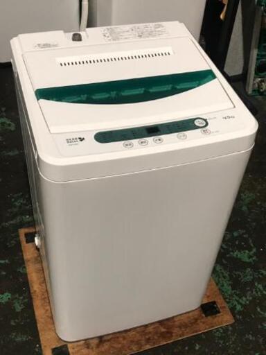 取引中☆ヤマダ電機全自動洗濯機4.5kg2016年製☆
